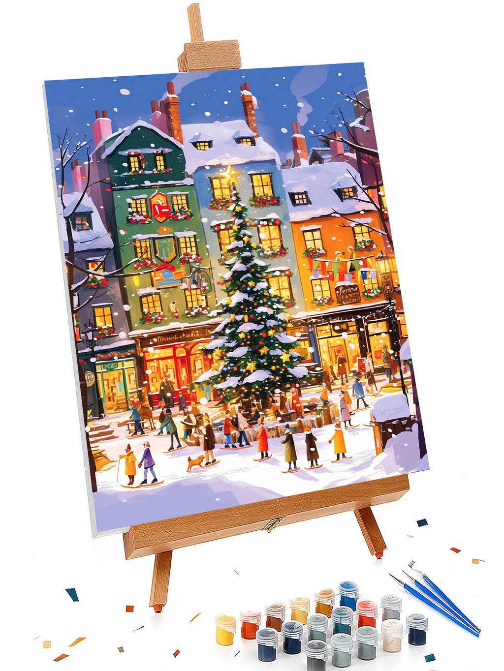 Castle at Storms End - Paint by Numbers Kit for Adults，children，Beginner to Advanced NumberOil Paintin ，Home Decor ，DIY Art Scenery Oil Painting 40x50 cm