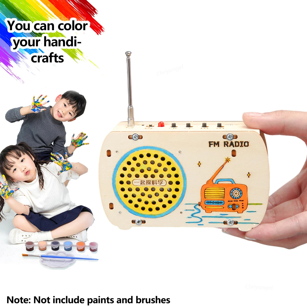 Retro Wooden Radio STEM Kit