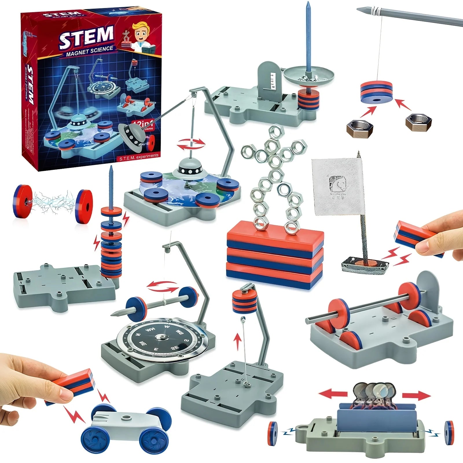 12-in-1 Magnetic Levitation Kit