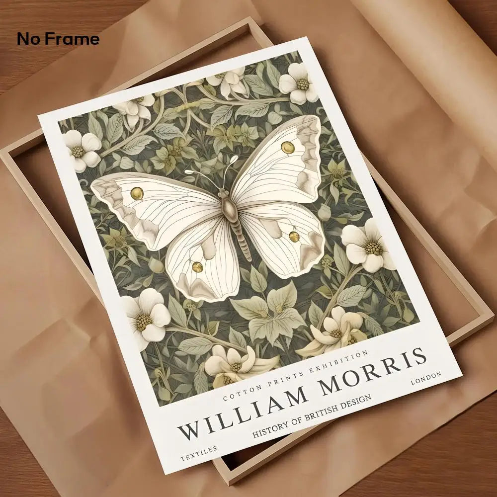 W-William M-Morris art Poster HD Art Mural Wallart Waterproof Vintage Print Decor for Home Decoration DIY Durable