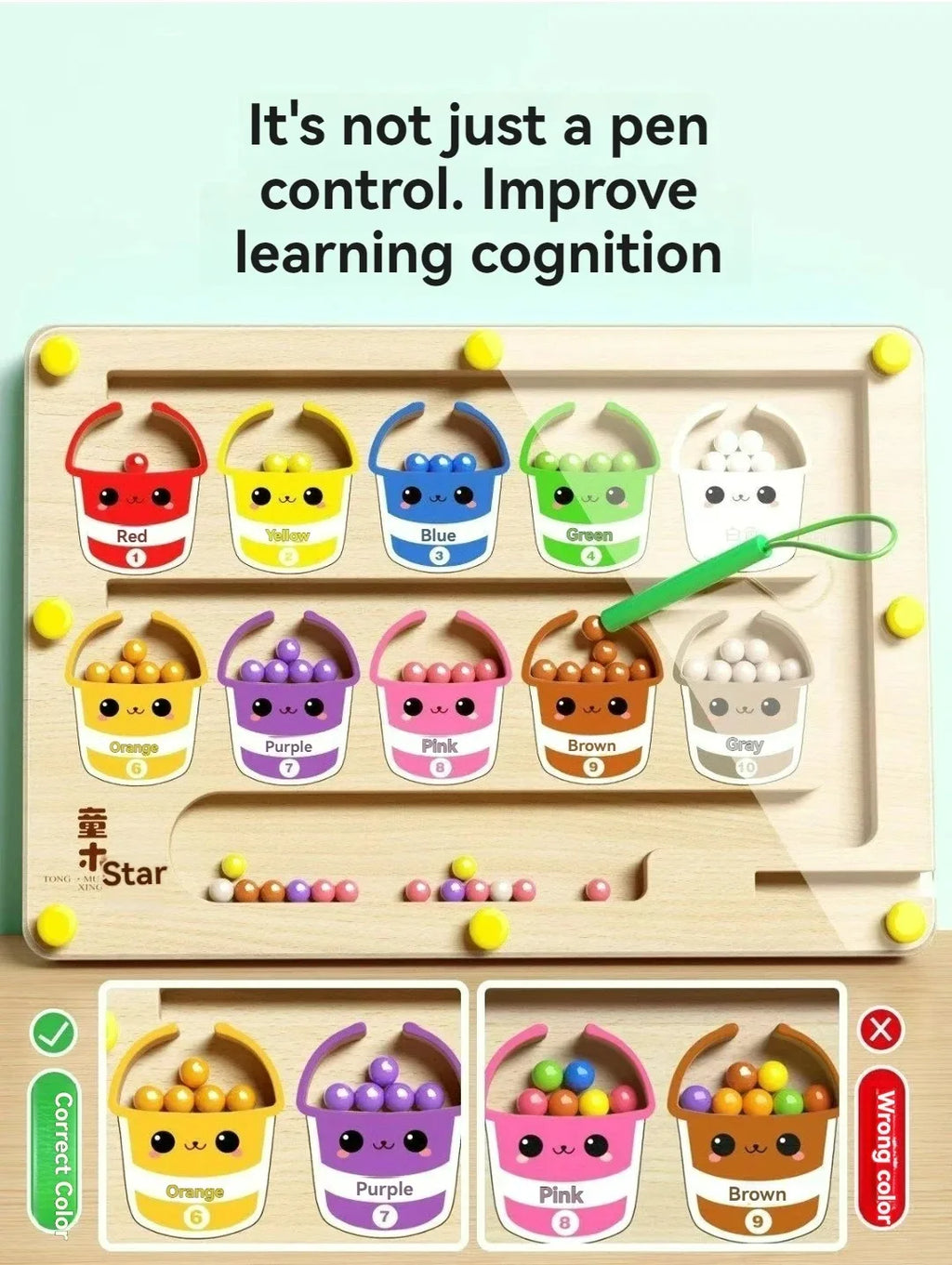 Magnetic Maze STEM Toy