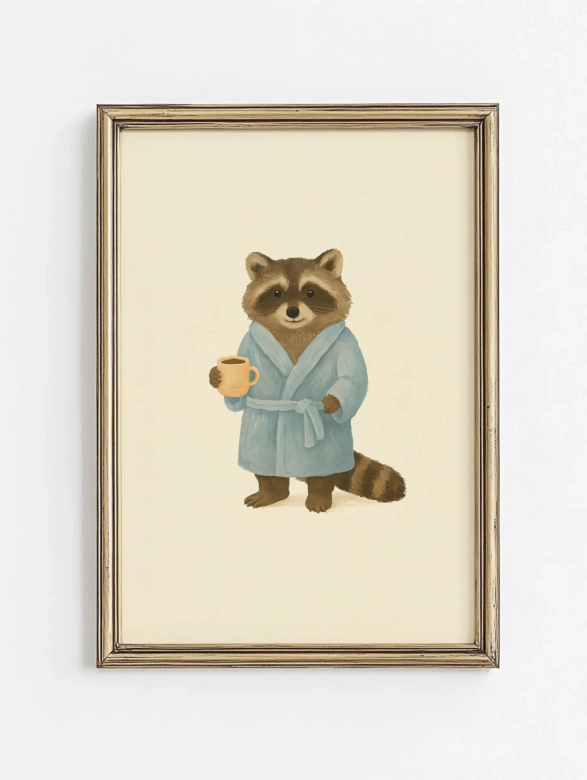 Cute Animal Bubble Bath Wall Art Cute Bathroom Animal poster Kids Funny Toilet Paper Animal Print Nursery Bathtime Bath Poster