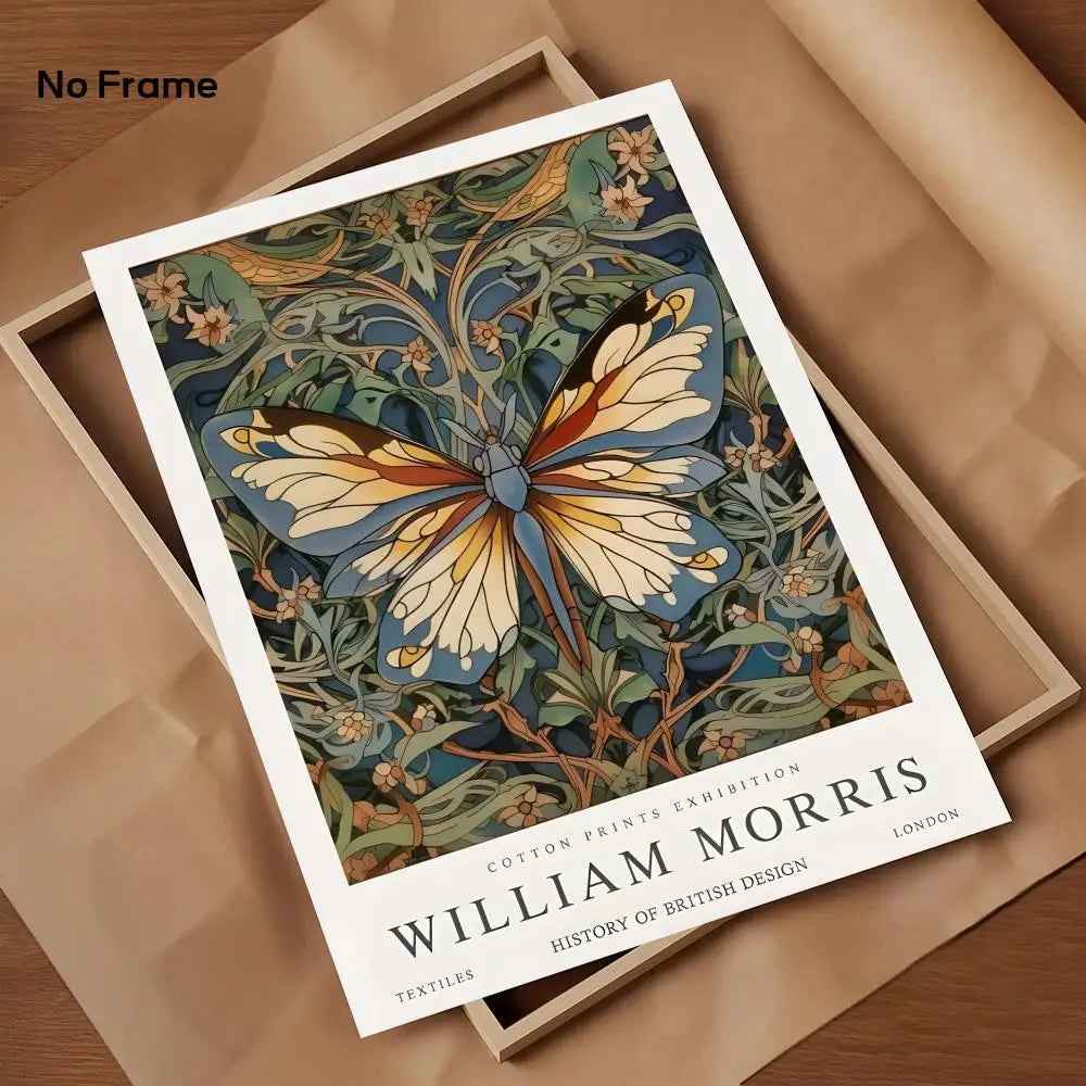 W-William M-Morris art Poster HD Art Mural Wallart Waterproof Vintage Print Decor for Home Decoration DIY Durable