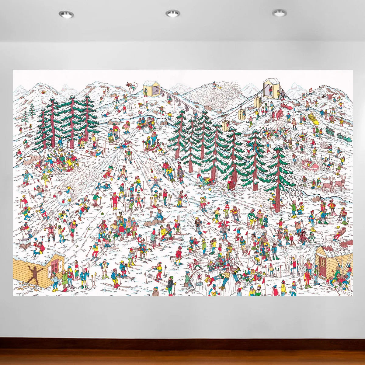 Where's Waldo? Poster Anime Poster Canvas Poster Children's Room Wall Art Painting Bedroom Wall Decor Living Room Wall Stickers