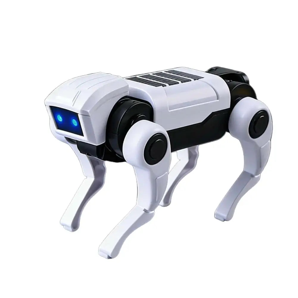 Kids DIY Assembly Electric Bionic Robot Dog Quadruped Mechanical Toy Educational Science Experiment Stem Kit