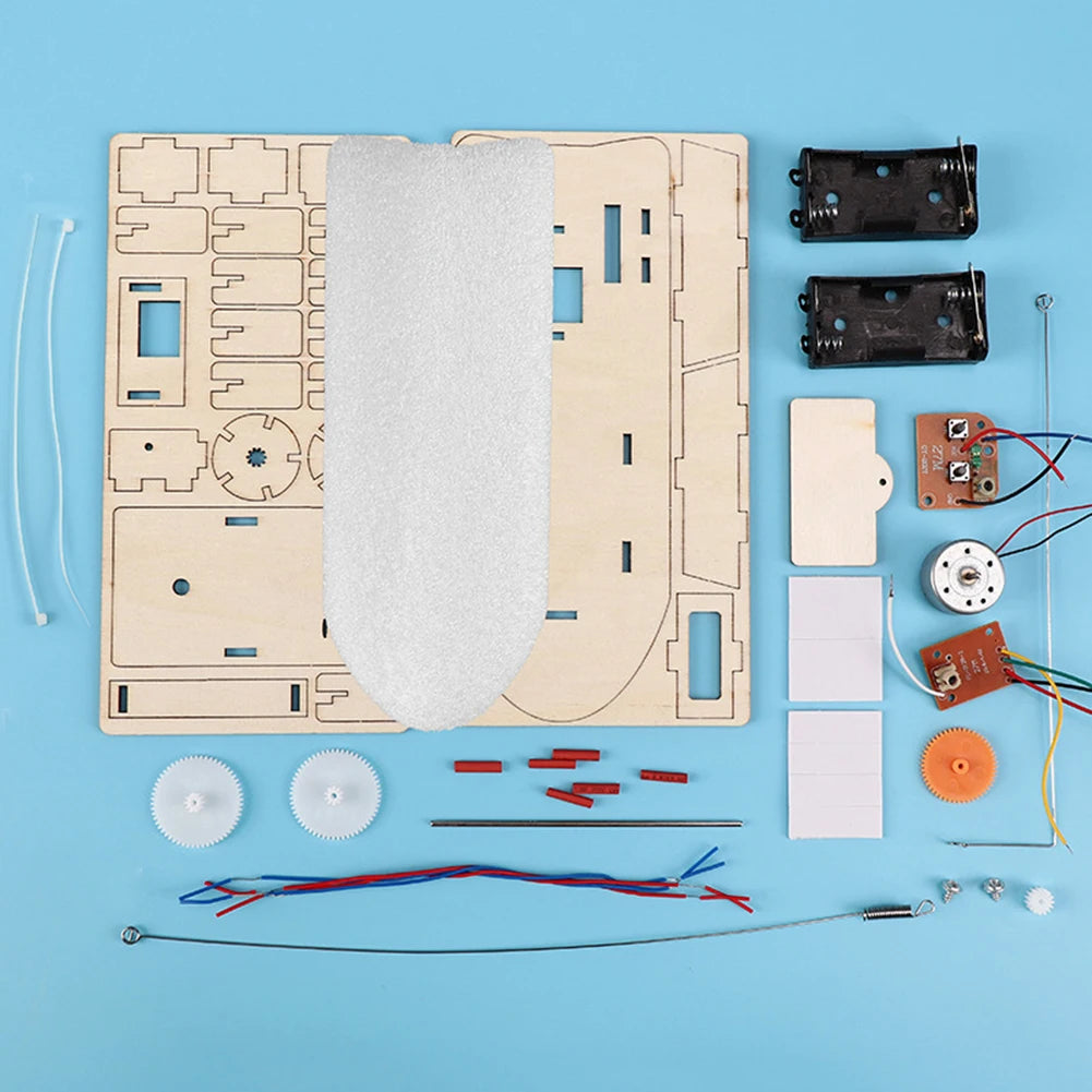 Wooden Boat Model STEM Kit