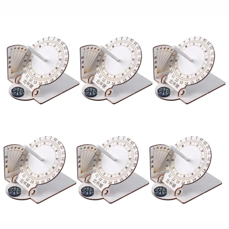Wooden Sundial STEM Kit