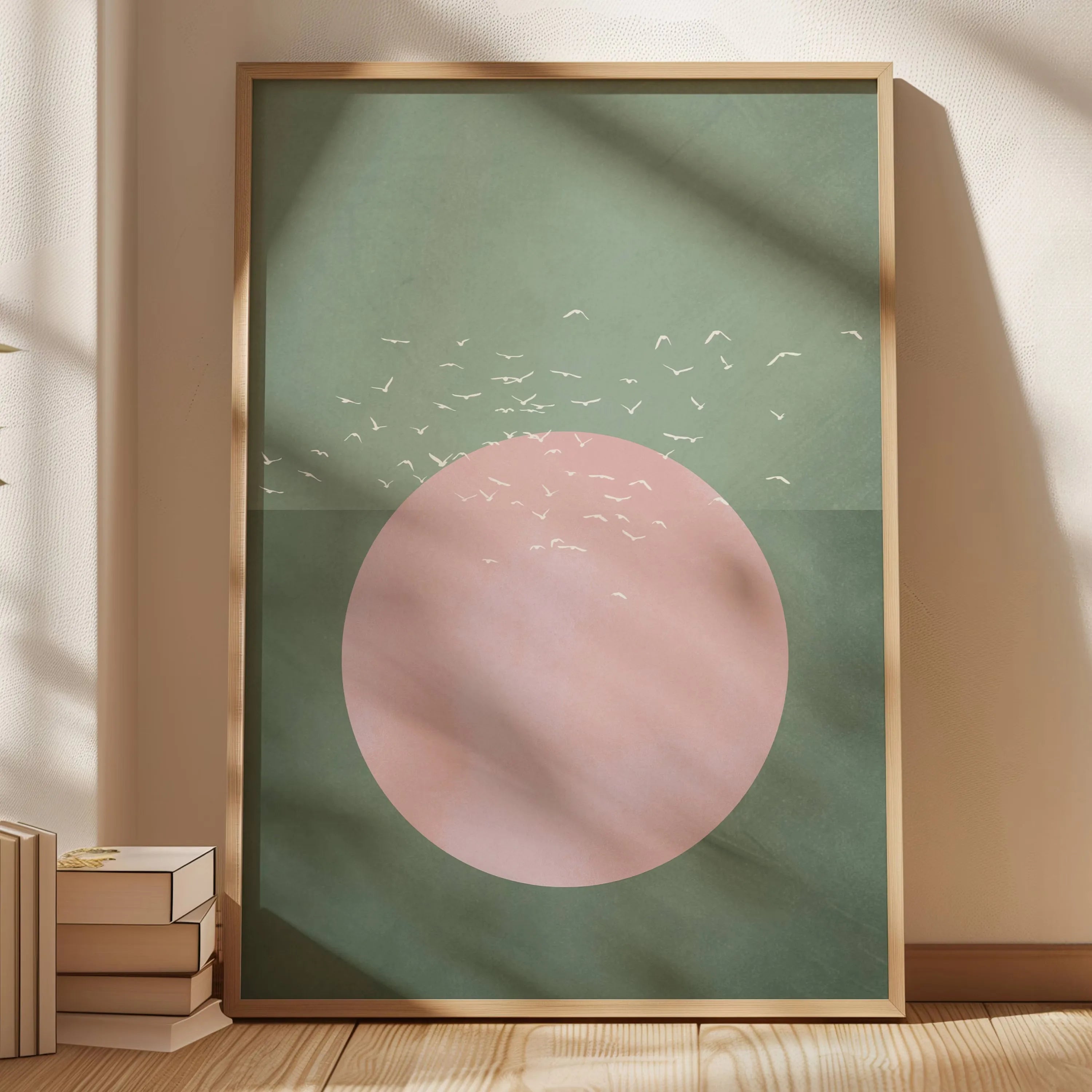 Abstract Blue Cloud Wall Art Poster Minimalist Sky Maximum Compromise Canvas Printmaking for Modern Living Room Home Decor Gifts
