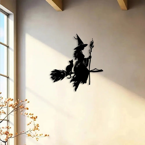 Halloween Witch 2D Flat Wall Decor