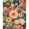 Genie Canvas - Diy Picture Paint By Numbers For Adults Flowers Painting By Numbers Handmade Wall Art For Adults Home Decor