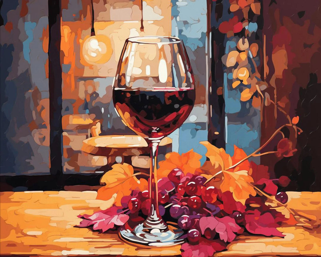 Genie Canvas - Landscape Architecture Number Painting ,Diy Painting Kit For Adults Paint By Numbers Canvas Acrylic Painting Decorative Paintin