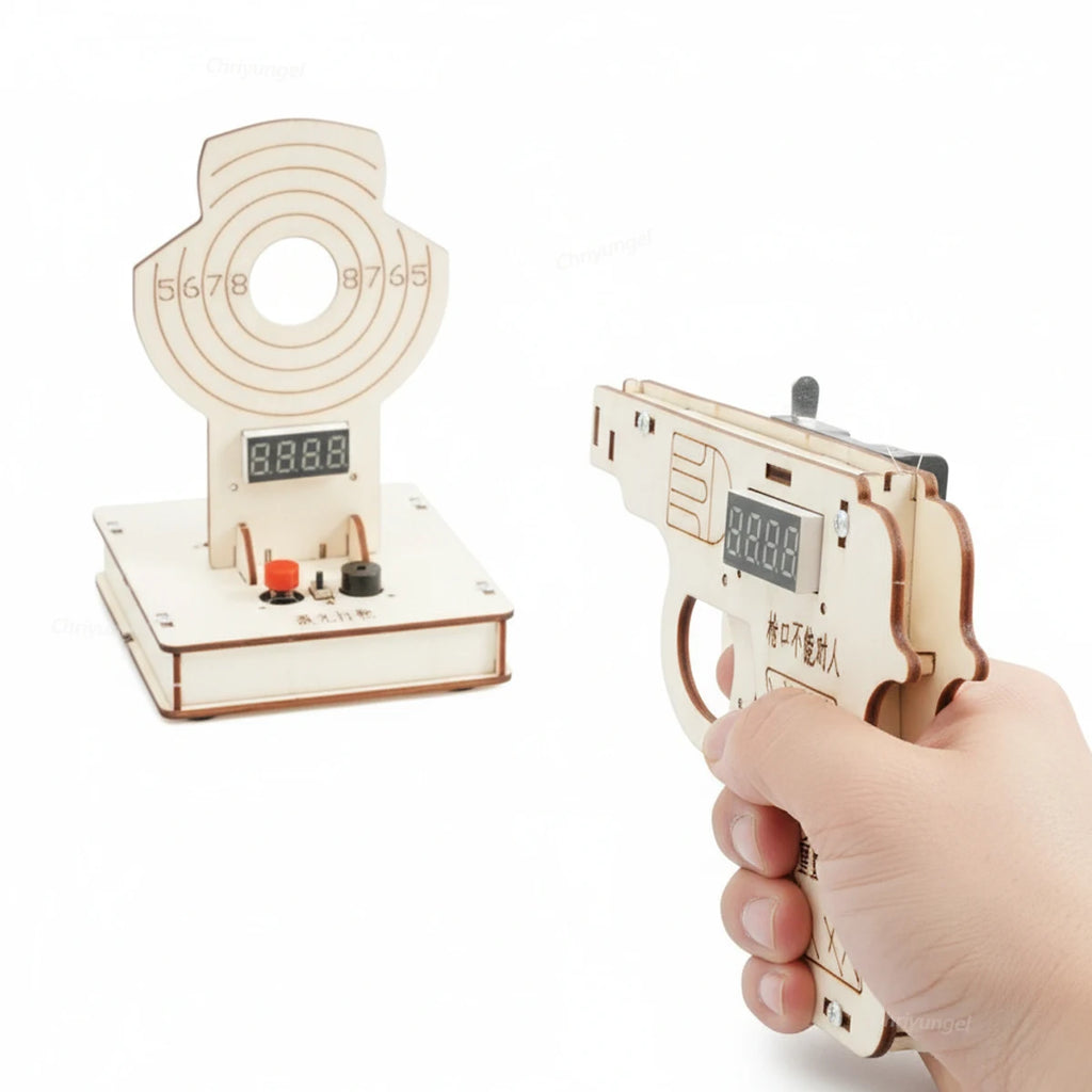 Wooden Target Shooting STEM Kit