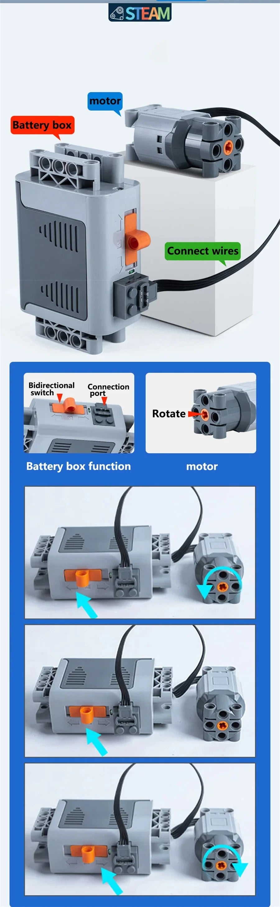 Technical Building Blocks STEM Set