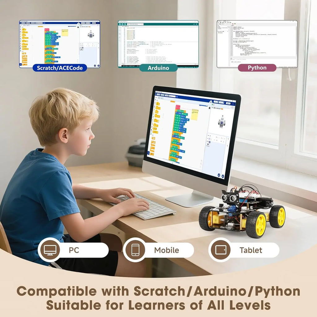 Smart Robot Car Coding Kit