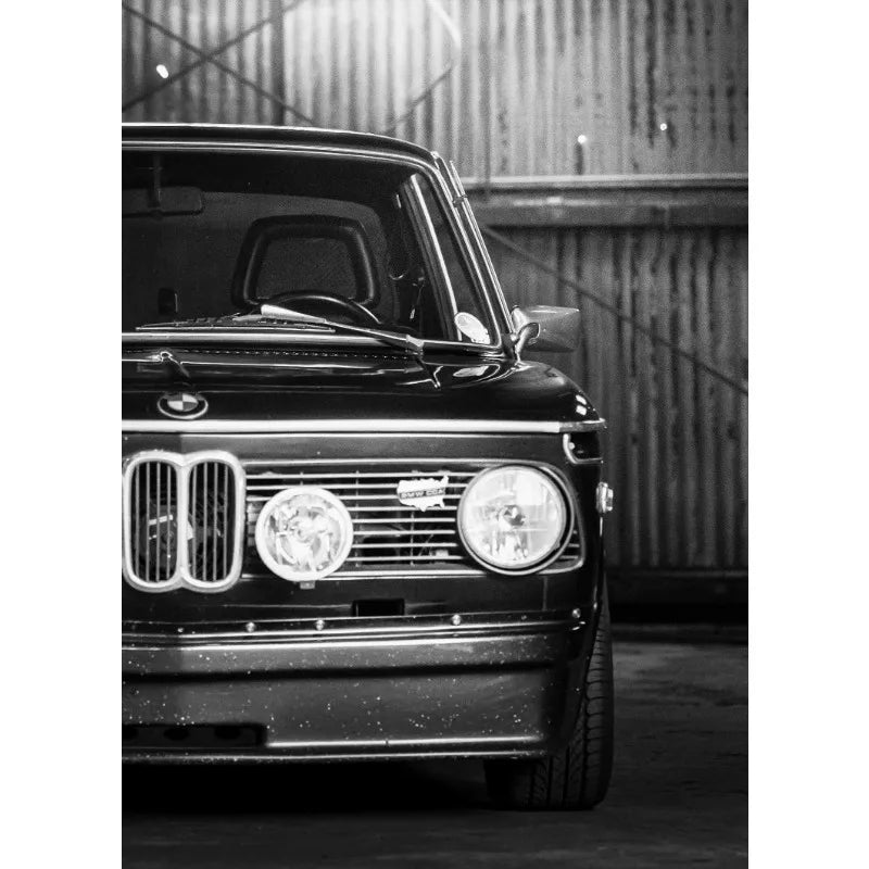 Modern Fashion Wall Art Simple Black and White Luxury Car HD Canvas Poster Prints Home Bedroom Living Room Decoration Mural