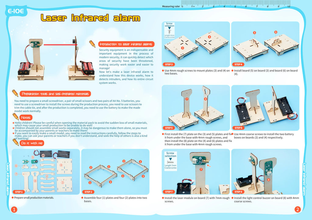 Infrared Alarm STEM Kit