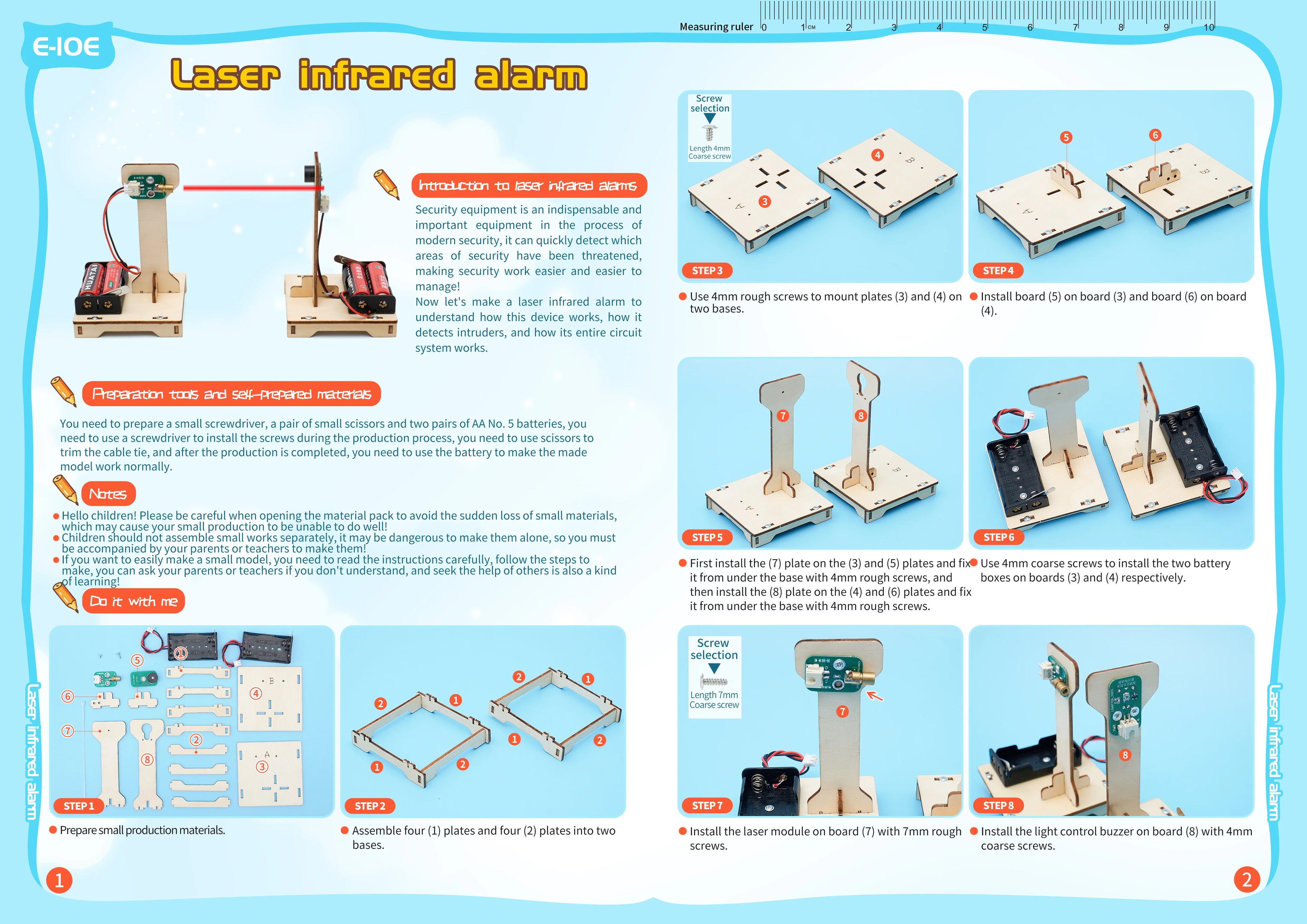 Infrared Alarm STEM Kit