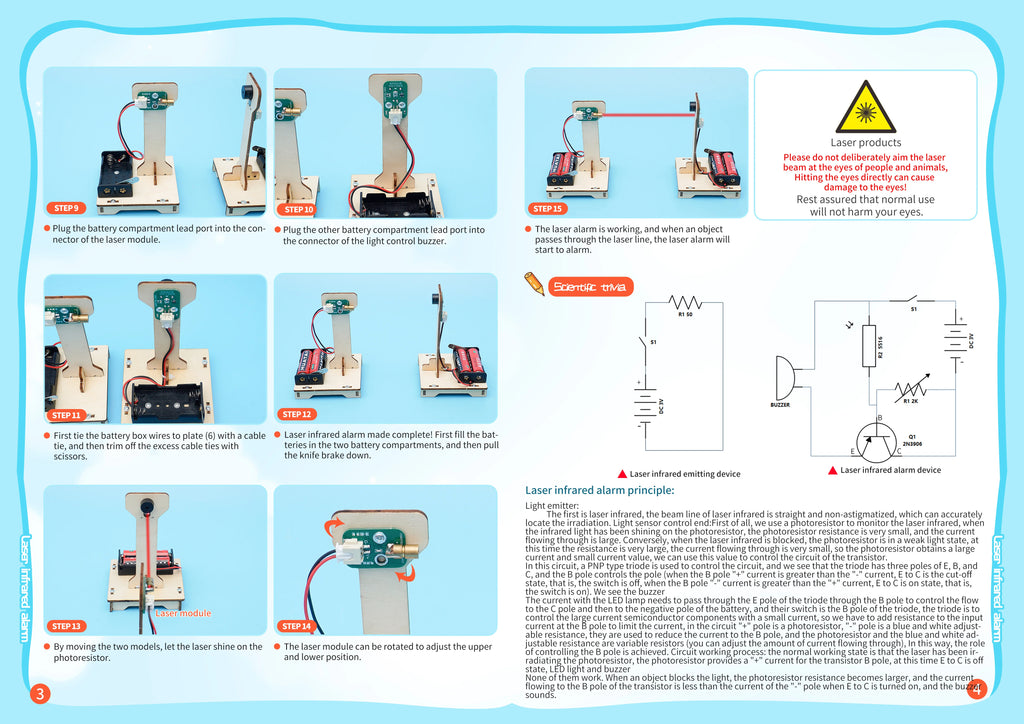 Infrared Alarm STEM Kit
