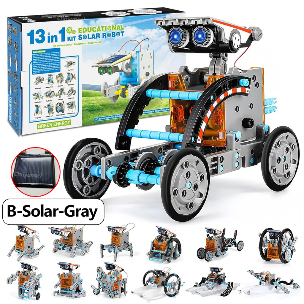 12-in-1 STEM Robot Building Kit