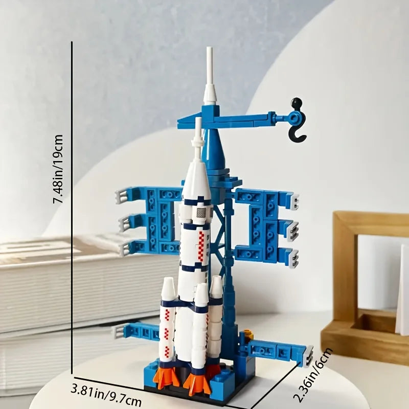 Space Rocket Building Blocks