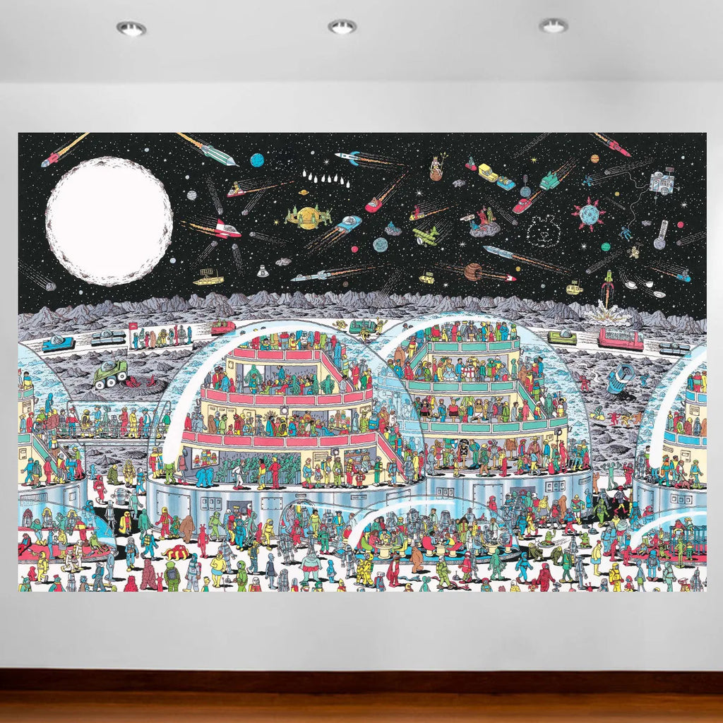 Where's Waldo? Poster Anime Poster Canvas Poster Children's Room Wall Art Painting Bedroom Wall Decor Living Room Wall Stickers