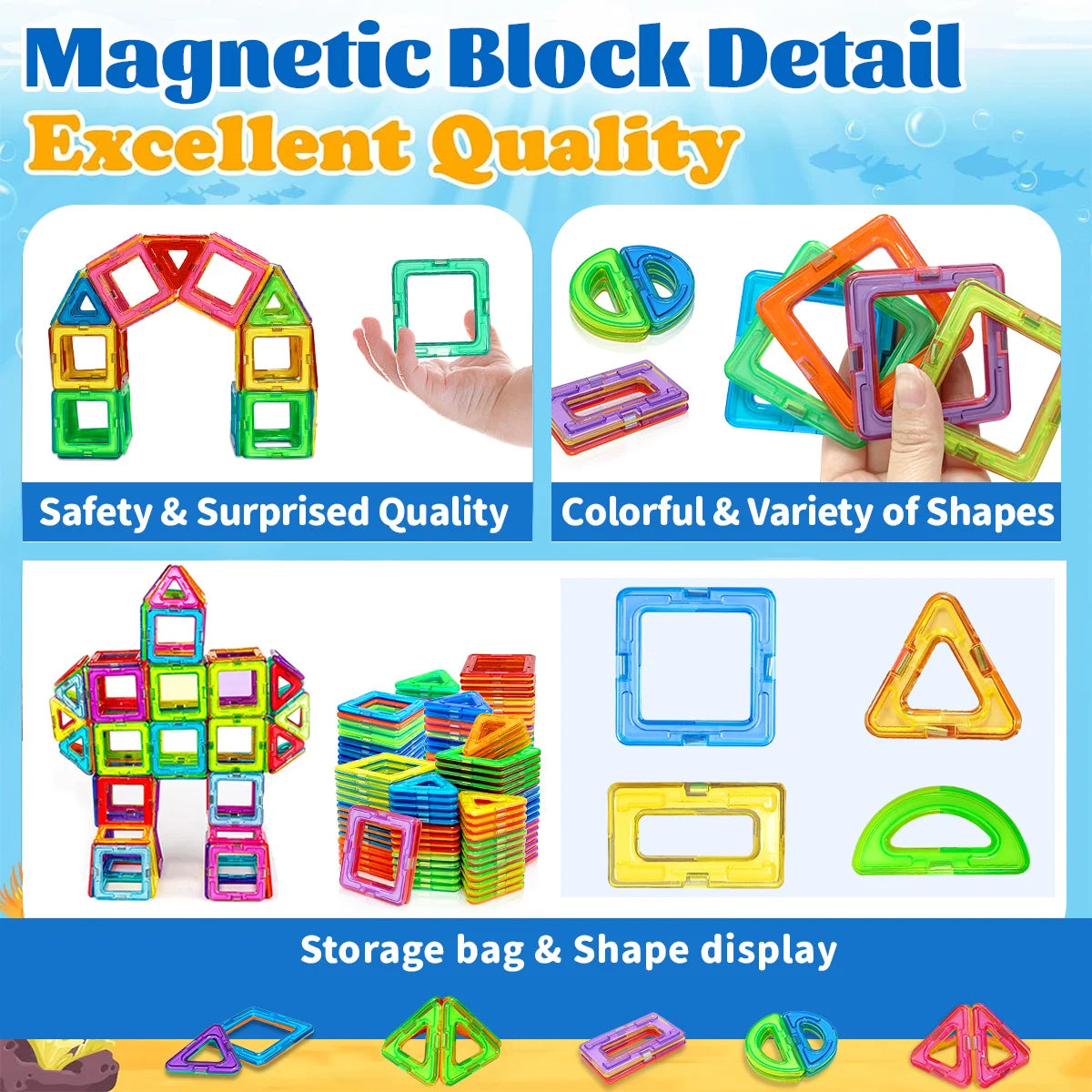 Magnetic Building Blocks - Medium