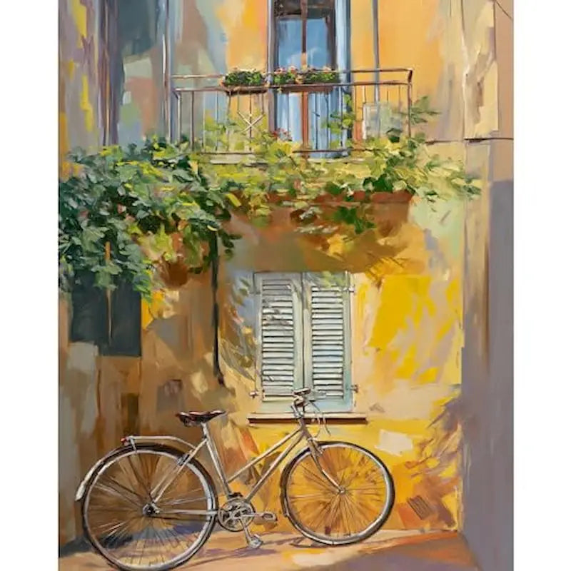 Genie Canvas Door Landscape DIY Paint by Numbers Kit