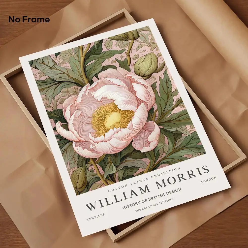 W-William M-Morris art Poster HD Art Mural Wallart Waterproof Vintage Print Decor for Home Decoration DIY Durable