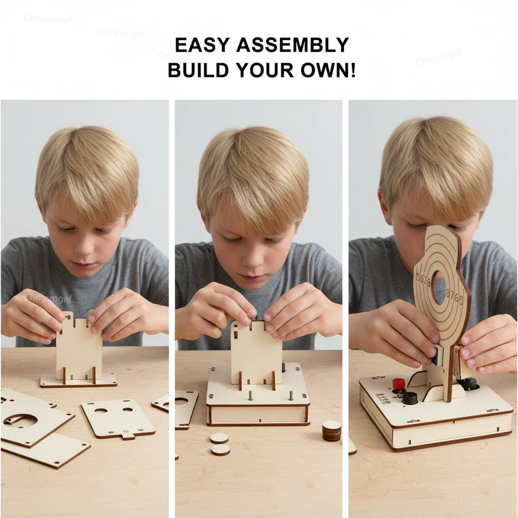 Wooden Target Shooting STEM Kit
