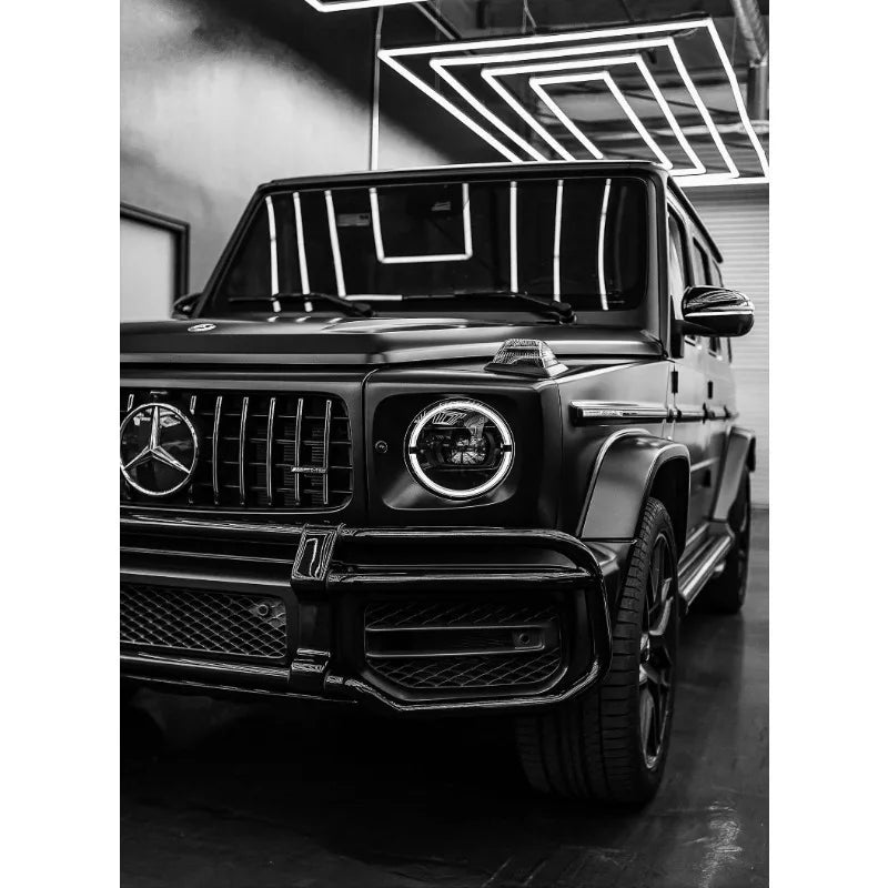 Modern Fashion Wall Art Simple Black and White Luxury Car HD Canvas Poster Prints Home Bedroom Living Room Decoration Mural