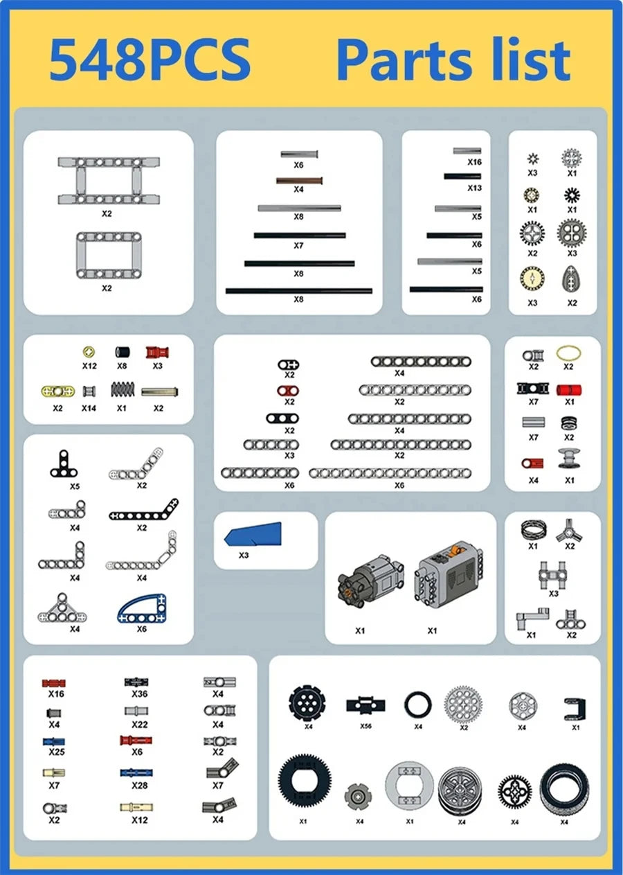 Technical Building Blocks STEM Set