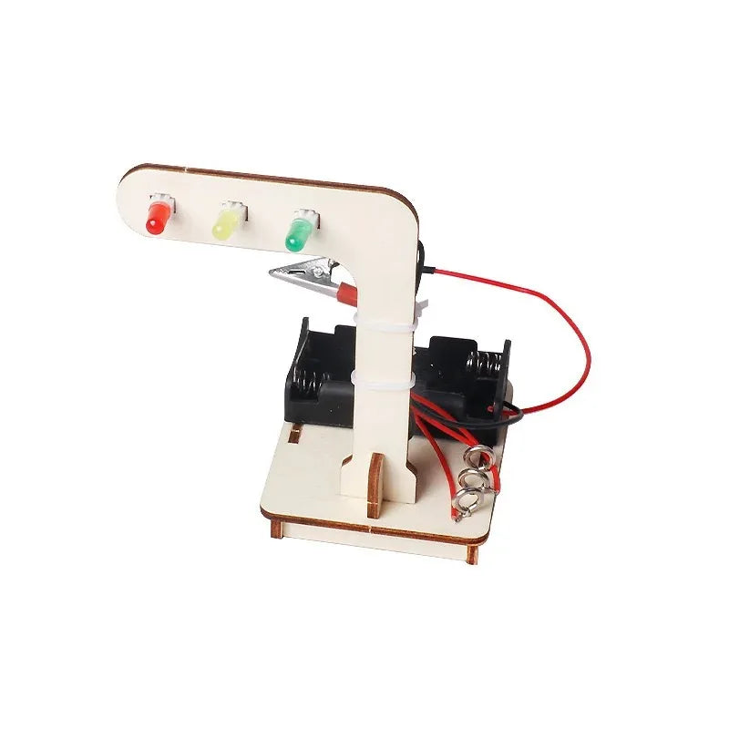 DIY Traffic Lights - Fun Invention Educational Science Toy Learning STEM Education Hand made