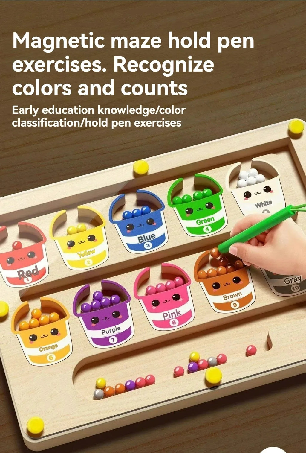 Magnetic Maze STEM Toy