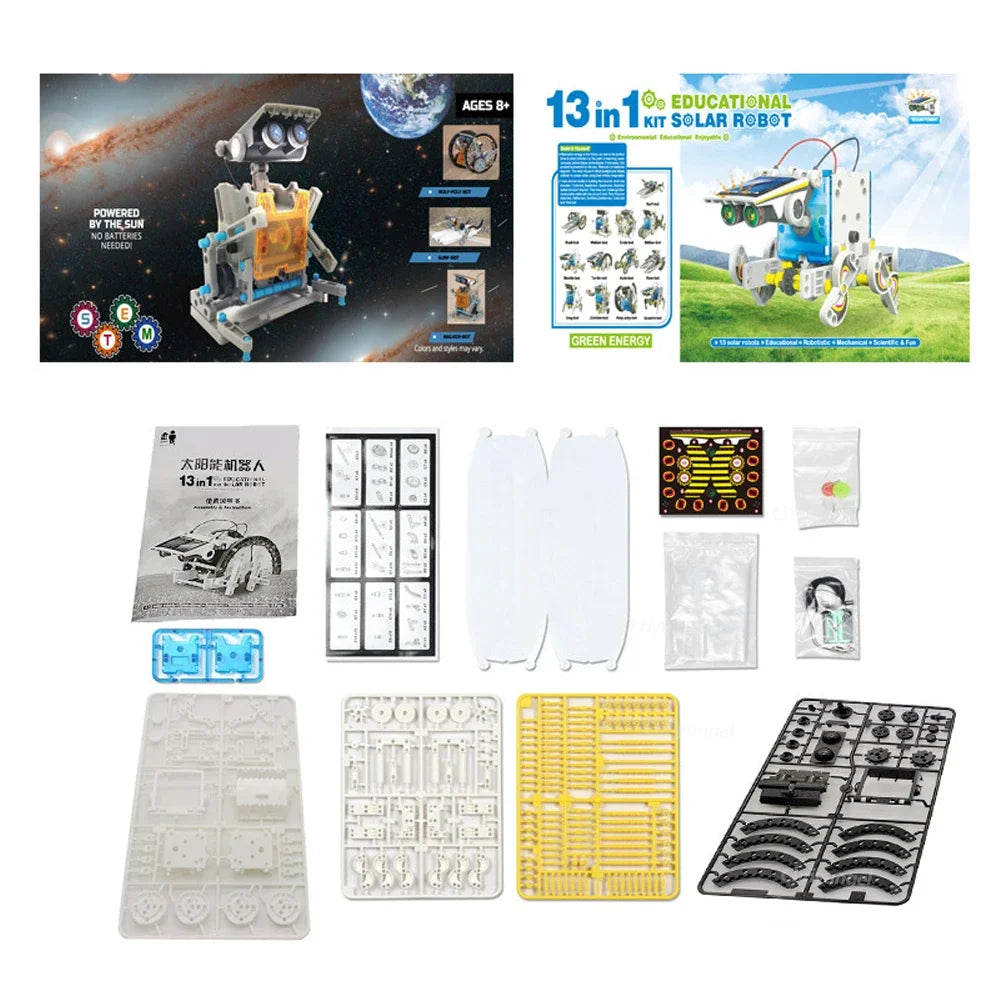 13-in-1 Solar Robot Kit