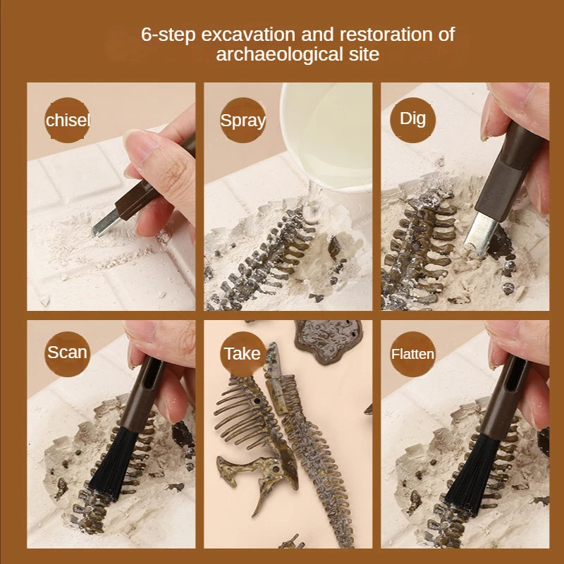 Dinosaur Fossil Excavation Kit