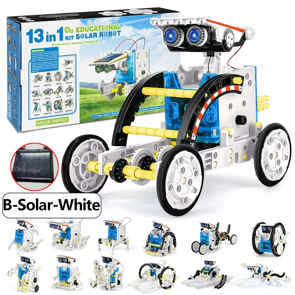 12-in-1 STEM Robot Building Kit