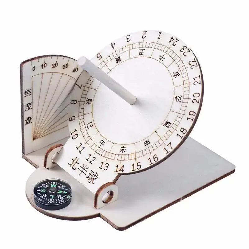 Wooden Sundial STEM Kit