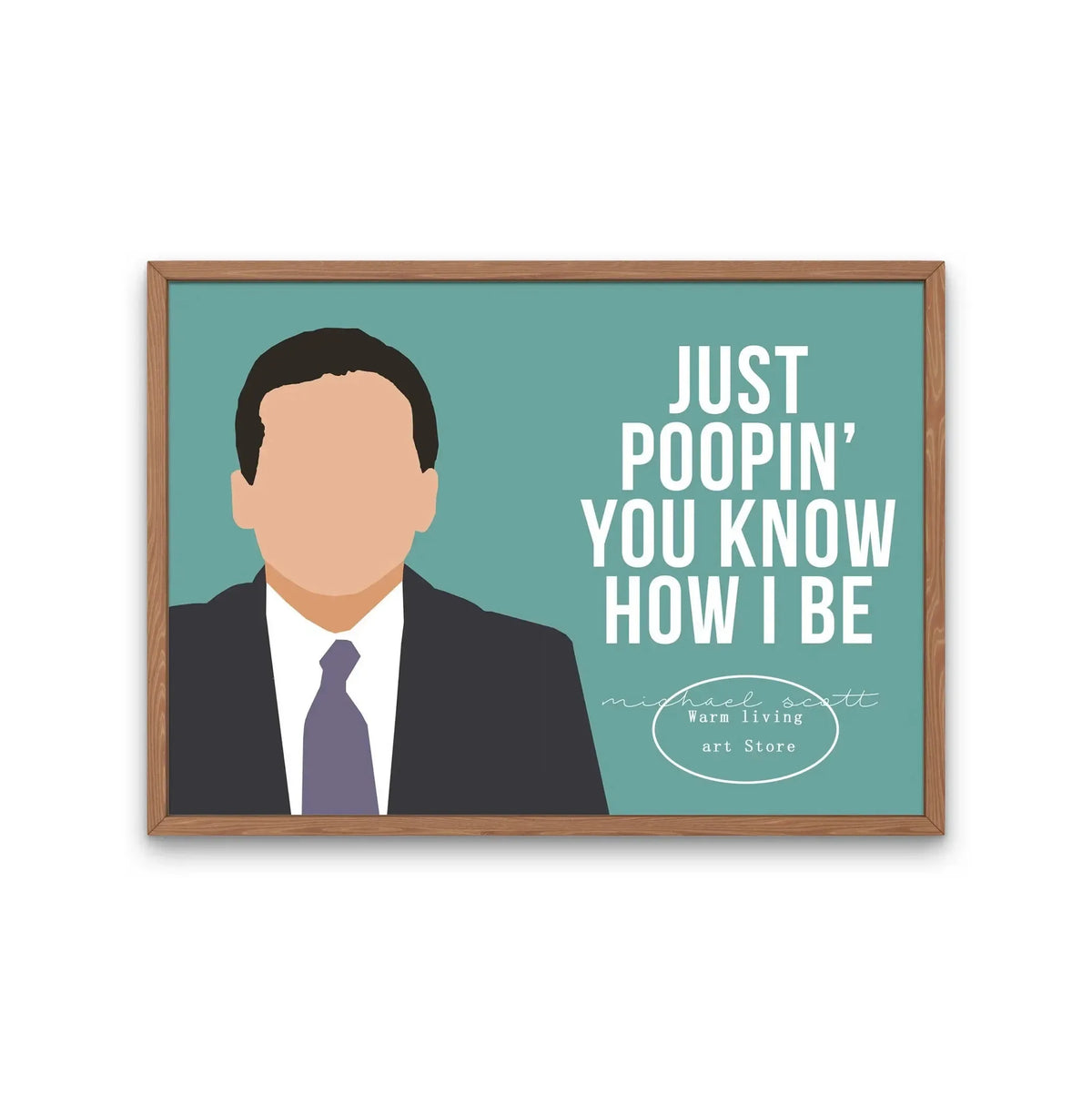 The Office Movie Poster Classic Michael Scott Quote Canvas Painting DWIGHT SCHRUTE Painting Wall Art for Living Room Home Decor