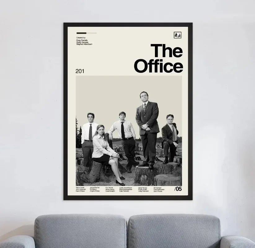 The Office Movie Poster Classic Michael Scott Quote Canvas Painting DWIGHT SCHRUTE Painting Wall Art for Living Room Home Decor
