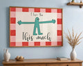 I Love You This Much Wall Art Canvas Prints Cute Valentine Illustration Romantic Love Poster Horizontal Wall Decor Lover's Gi