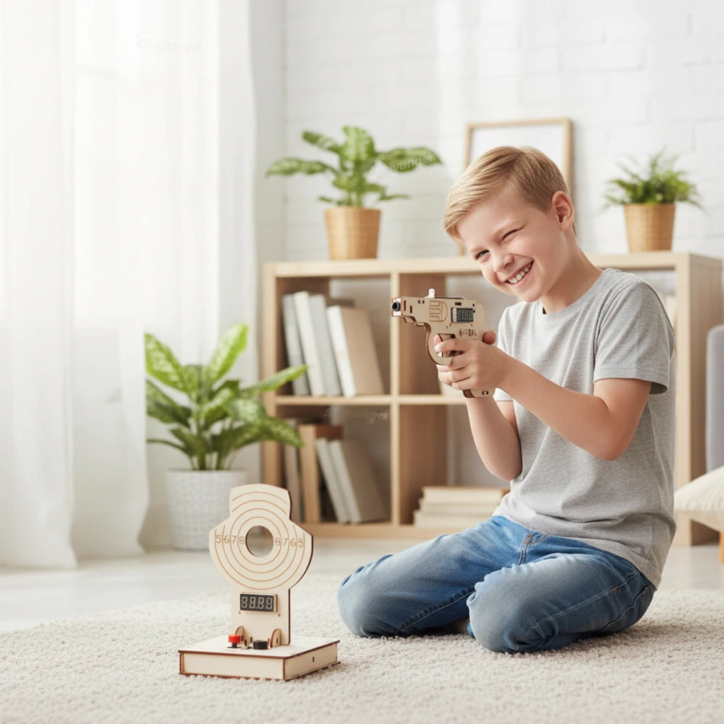 Wooden Target Shooting STEM Kit
