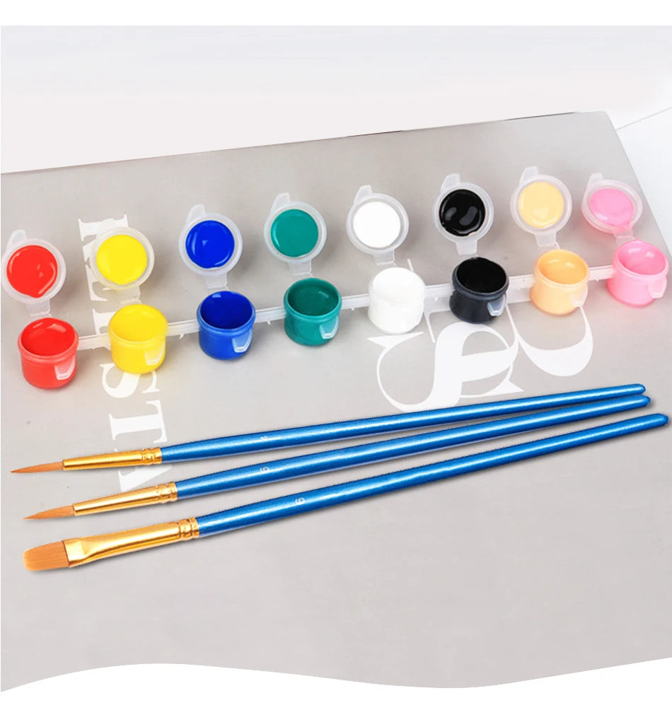 Genie Canvas - Diy Picture Paint By Numbers For Adults Flowers Painting By Numbers Handmade Wall Art For Adults Home Decor