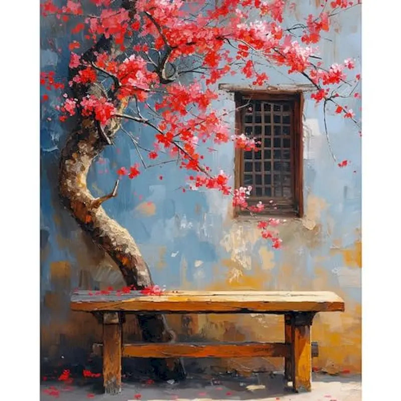 Genie Canvas Door Landscape DIY Paint by Numbers Kit