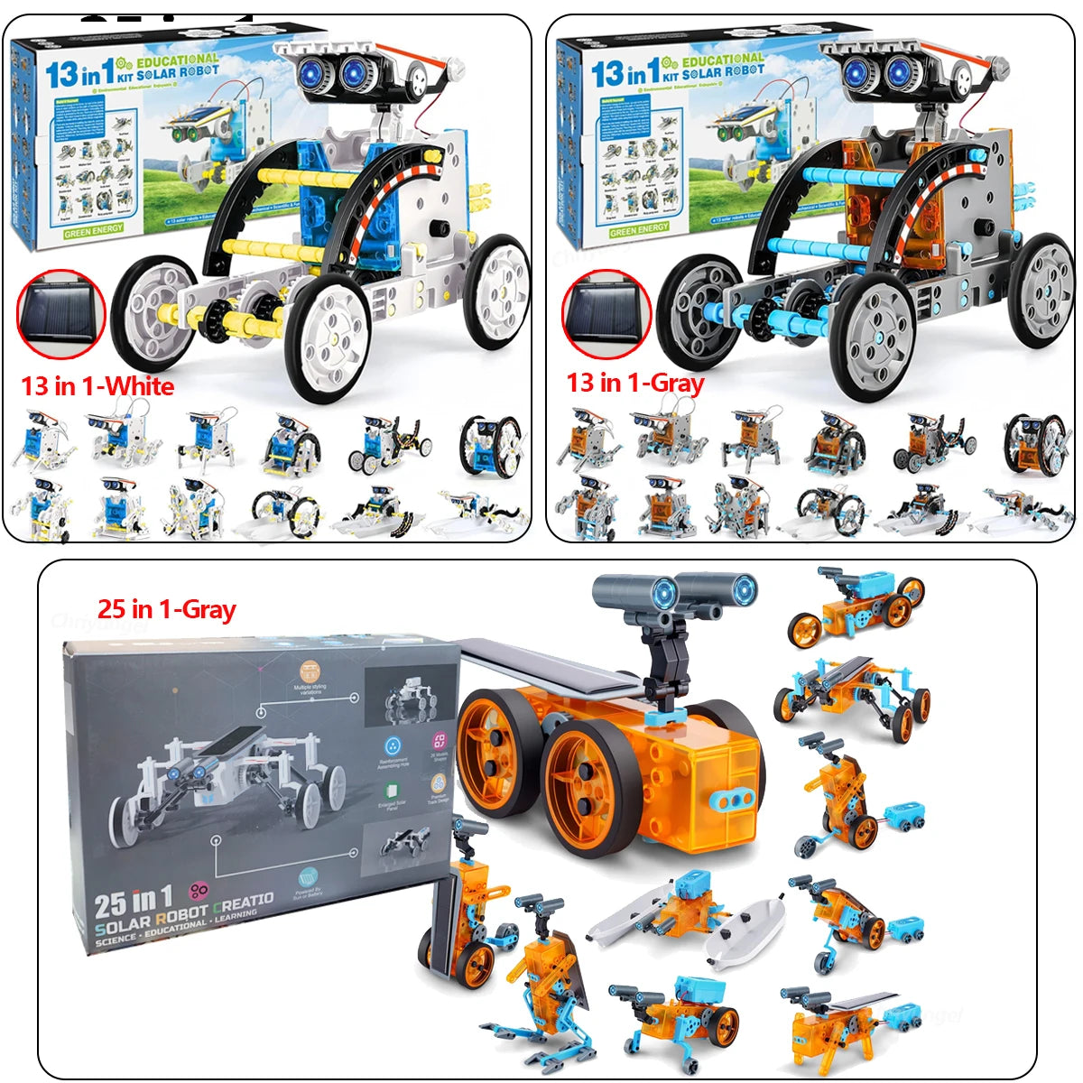 13-in-1 Solar Robot Kit