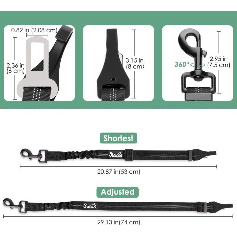 Pet Car Safety Leash Pet Car Accessories Pet Safety Car Travel For Pets Durable