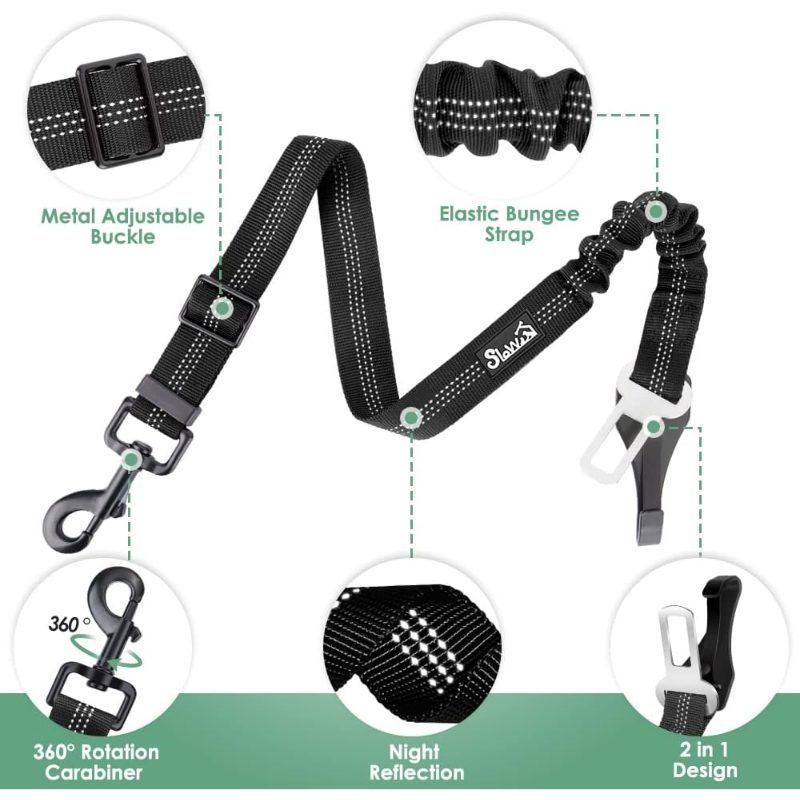 Pet Car Safety Leash Pet Car Accessories Pet Safety Car Travel For Pets Durable