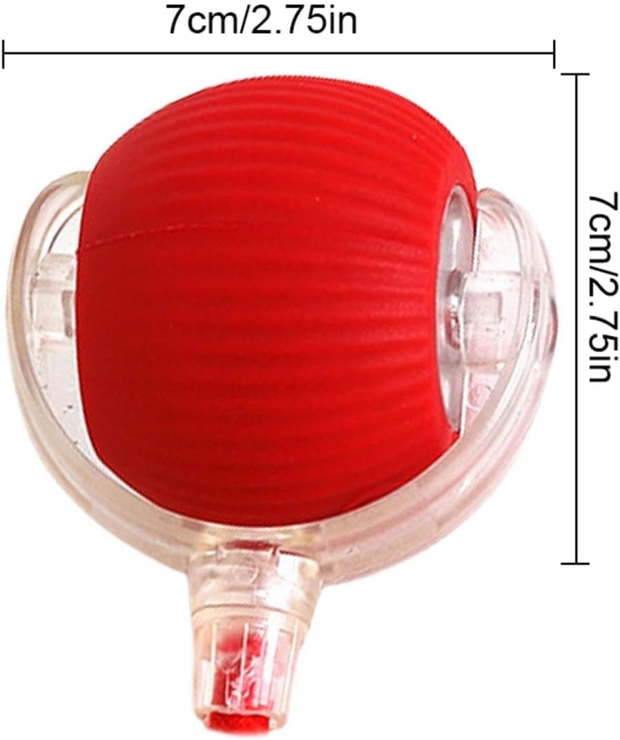 Smart Rolling Chew Ball for Dogs and Cats, Interactive Pet Toy, 2.5 inches