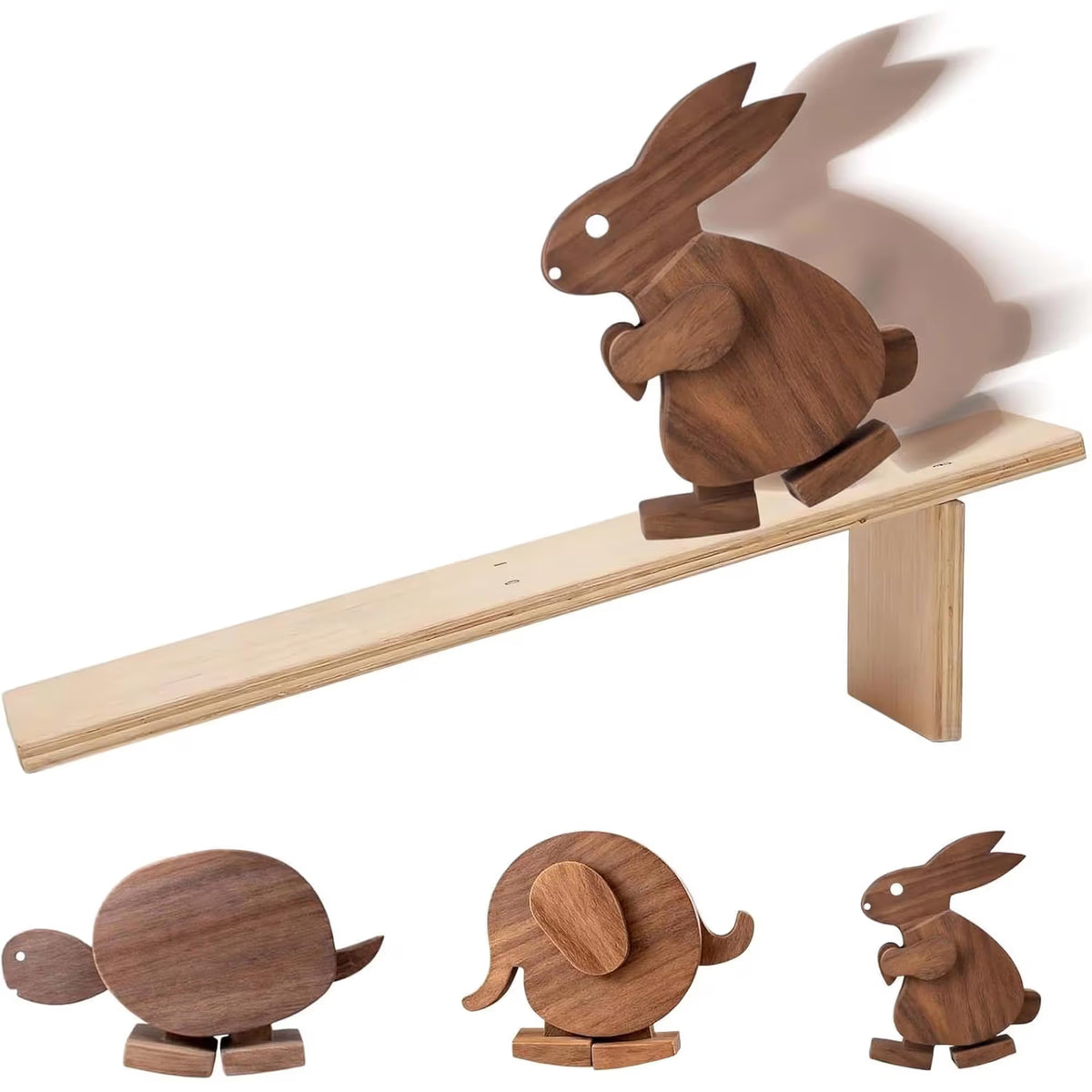 Wooden Walking Animal Desk Toy