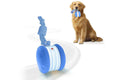 Interactive Pet Rolling Ball Toy Rechargeable Automatic Play Ball for Cats and Dogs - Blue