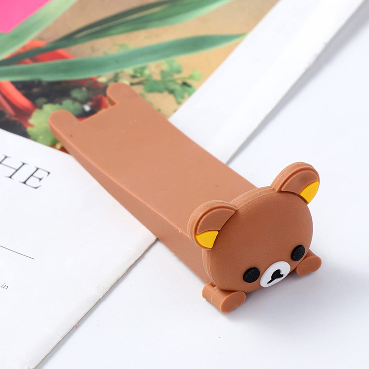 Creative Cartoon Doorstop, Animal Doorstop, Cute Doorstop, Entrance Fixed Insert Cute Style Animal Door Wedge for Home and